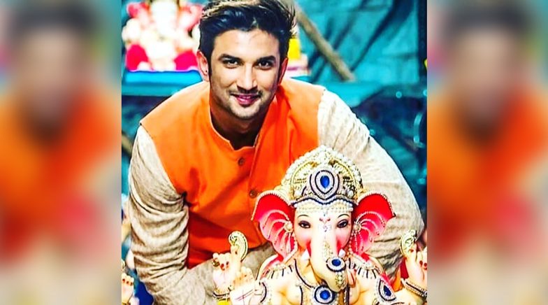 Sushant Singh Rajput’s Sister Shares a Throwback Pic Of The Late Actor On Ganesh Chaturthi