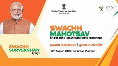 Swachh Survekshan 2020 Results: Chhattisgarh and Jharkhand Become Cleanest States in 2 Different Categories