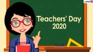 Teachers' Day Images & HD Wallpapers for Free Download Online: Wish Happy Teachers Day 2020 With New WhatsApp Stickers and GIF Greetings