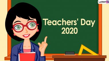 Teachers' Day Images & HD Wallpapers for Free Download Online: Wish Happy Teachers  Day 2020 With New WhatsApp Stickers and GIF Greetings | 🙏🏻 LatestLY