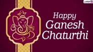 Ganesh Chaturthi 2021 Wishes in Hindi: WhatsApp Stickers, Facebook Greetings, GIFs, Instagram Pics, Telegram Messages and SMS to Wish Happy Ganeshotsav