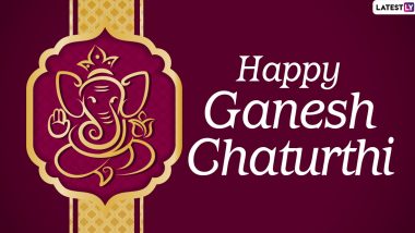 Ganesh Chaturthi 2021 Wishes in Hindi: WhatsApp Stickers, Facebook Greetings, GIFs, Instagram Pics, Telegram Messages and SMS to Wish Happy Ganeshotsav