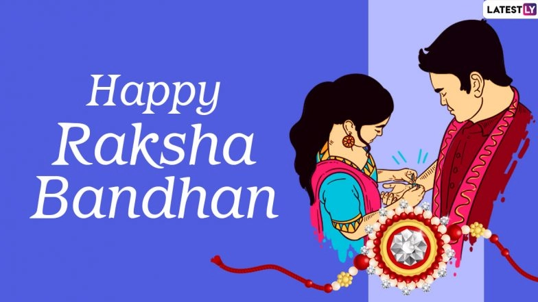 Happy Raksha Bandhan 2020 Wishes for Sisters: WhatsApp Stickers, Rakhi HD Images, Facebook Greetings, Messages and GIFs to Send to Your Sister!