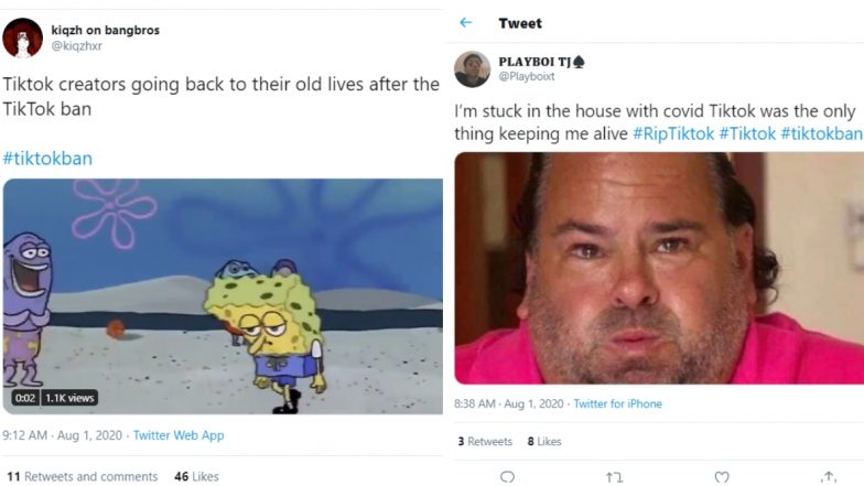 TikTok Ban Funny Memes Trend After US President Donald Trump Hints At Banning The Chinese App, Netizens Respond With Hilarious GIFs and Jokes to Express Their Disappointment