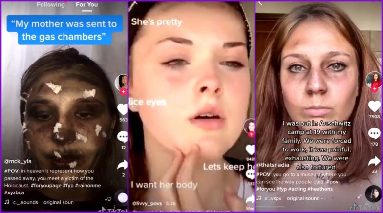 784px x 436px - Trauma Porn' is The Latest TikTok Trend! Creators Pose As Holocaust Victims  Recreating How They Died, Netizens Slam Them For Being Insensitive (Watch  Videos) | ðŸ‘ LatestLY