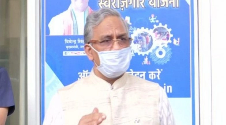 Uttarakhand CM Trivendra Rawat Admitted to Doon Hospital, Was Diagnosed With COVID-19 Last Week