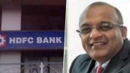 RBI Approves Appointment of Sashidhar Jagdishan as HDFC Bank's New MD, CEO