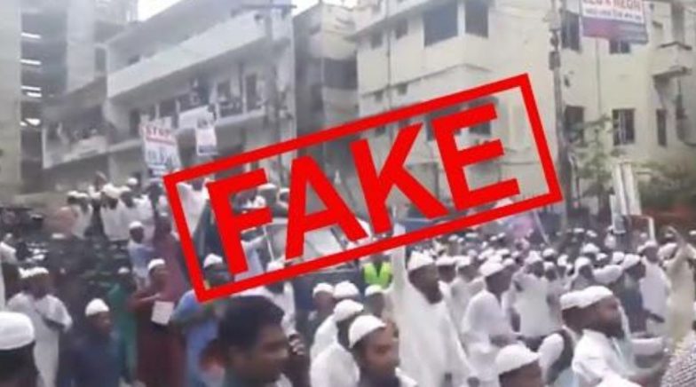 'Islam Zindabad' Video Shared by Tarek Fatah is Not From Kolkata; Here's a Fact Check