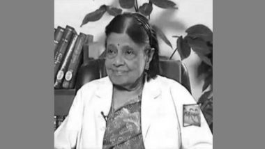 Dr Sivaramakrishna Iyer Padmavati, India's First Woman Cardiologist, Dies of COVID-19 at the Age of 103