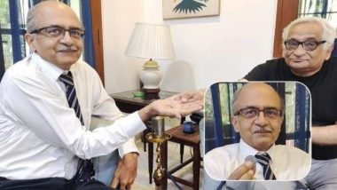 Prashant Bhushan Says 'Gratefully Accepted' Re 1 Fine Imposed by Supreme Court in Contempt Case, Amount 'Contributed Immediately' by His Lawyer Rajiv Dhavan