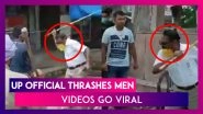 SDM Thrashes Mask-Clad Men During Checking Drive In UP&rsquo;s Ballia, Videos Go Viral, Officer Suspended