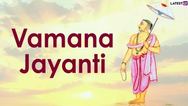 Vamana Jayanti 2020 Images and HD Wallpapers: WhatsApp Stickers, Lord Vishnu Facebook Photos, Messages and Greetings to Send on Vamana Dwadashi