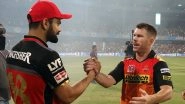 Sunrisers Hyderabad vs Royal Challengers Bangalore, IPL 2020 Toss Report and Playing XI Update: SRH Captain David Warner Wins Toss, Asks RCB to Bat First