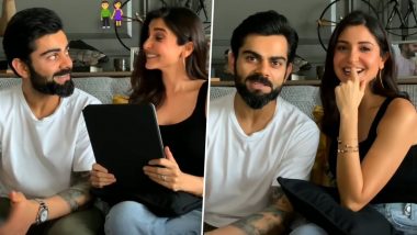 Virat Kohli Is a ‘Sore Loser’ While Anushka Sharma Says ‘Sorry’ First, Power Couple Reveal More in Instagram’s #TakeABreak Friendly Competition (Watch Video)