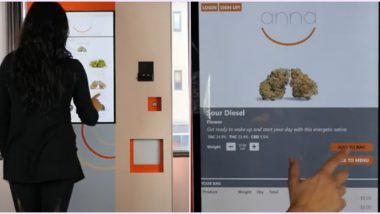 Cannabis Selling Reaches New 'High'! Anna, Automatic Weed Vending Machines Rolled Out in Parts of The US (Watch Video)