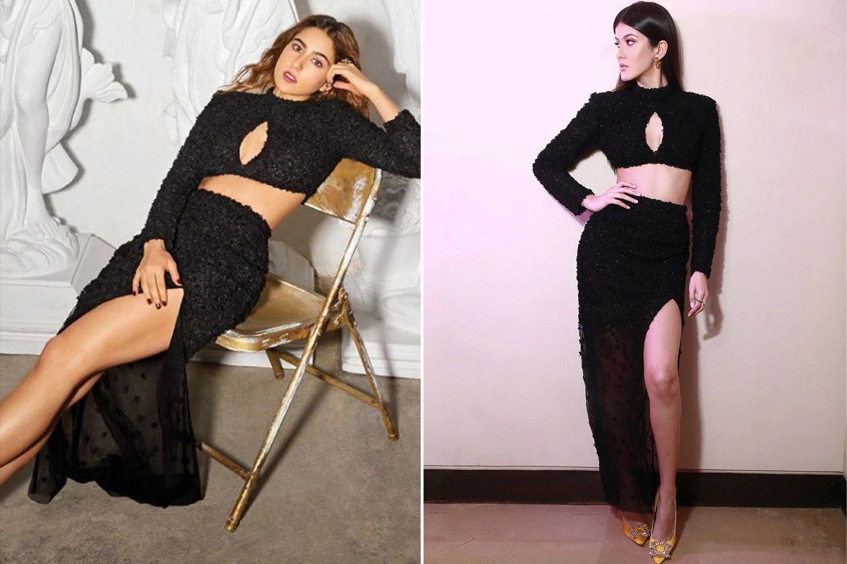 Who Wore It Better - Sara Ali Khan or Shanaya Kapoor in Sunaina Khera