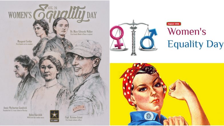 Women’s Equality Day 2020 HD Images & Wallpapers: Wishes, Facebook Greetings, Quotes to Celebrate 100th Anniversary of Women’s Voting Rights in US