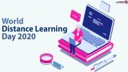 World Distance Learning Day 2020 Date And Significance: Know About the Observance That Promotes The Idea of Studying Outside Physical Classroom