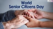 World Senior Citizen&rsquo;s Day Images & HD Wallpapers for Free Download Online: Wish Happy Senior Citizens Day 2020 With WhatsApp Messages and GIF Greetings