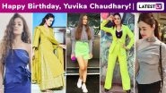 Yuvika Chaudhary Birthday Special: The Girl Next Door With a Cute Smile Is Also a Modest Fashionista!