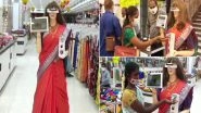 Tamil Nadu: Humanoid Robot 'Zafira' Scans Customers for Masks, Dispenses Sanitiser at Garment Store