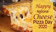 Cheese Pizza Day Images & HD Wallpapers for Free Download Online: Wish National Cheese Pizza Day 2020 With WhatsApp Messages and GIF Greetings