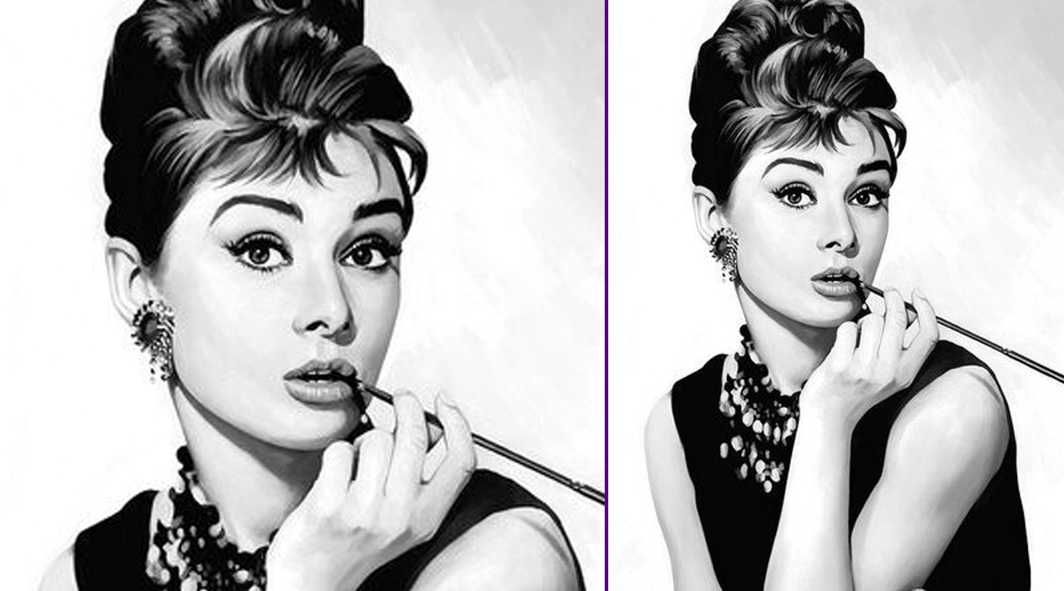 Audrey Hepburn. 