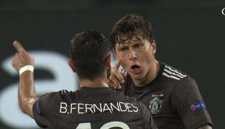Bruno Fernandes Downplays Argument With Lindelof as Manchester United Loses to Sevilla by 2-1, Crashes Out of Europa League 2019-20 (Watch Video)