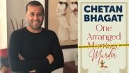 One Arranged Murder: Chetan Bhagat Launches the Eerie Cover of His Next Book (See Pic)