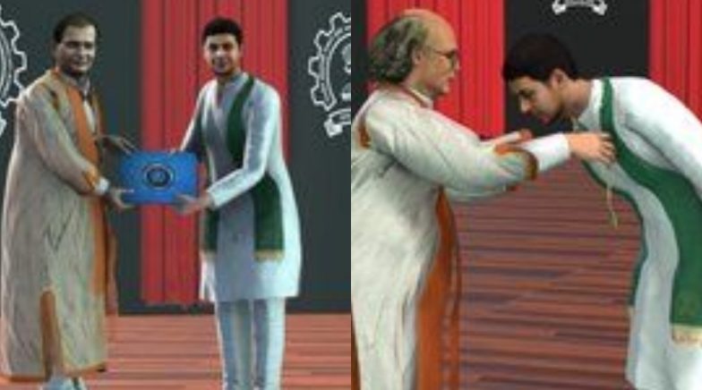 IIT-Bombay Holds Convocation in 'Virtual Reality' Mode Due to COVID-19 Curbs, Watch Full Video