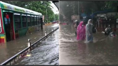 Mumbai Rain: Overnight Rain Leads to Waterlogging in Several Parts; Red Alert in City for 2 Days