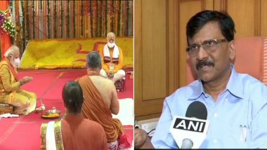 Ram Temple Bhumi Pujan in Ayodhya Fulfilment of Bal Thackeray's Dream, Says Sanjay Raut