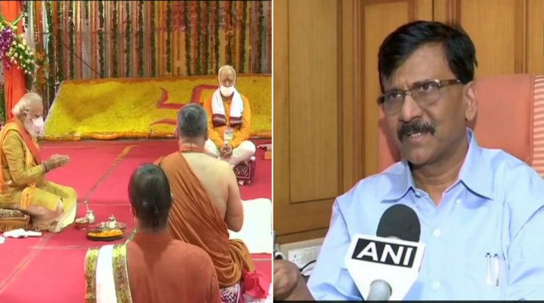 Ram Temple Bhumi Pujan in Ayodhya Fulfilment of Bal Thackeray's Dream, Says Sanjay Raut