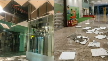 Islamabad International Airport's False Ceilings Falls Due to Heavy Rain