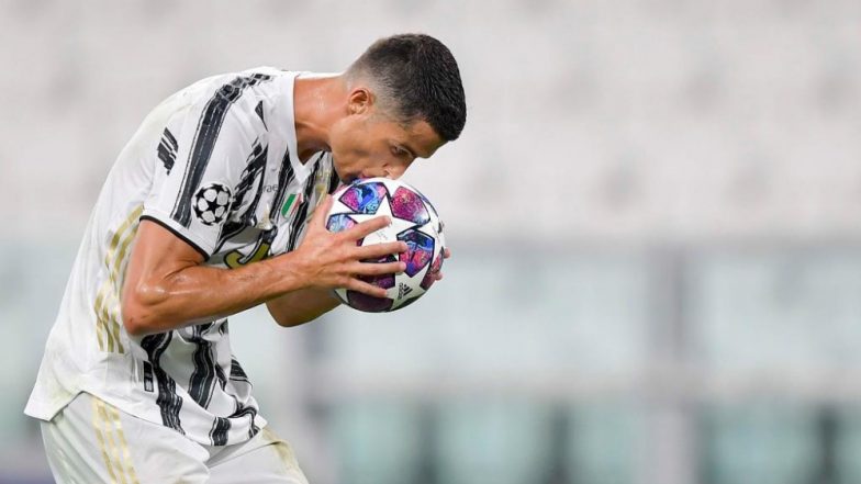 Cristiano Ronaldo Scores Most Goals in a Single Season for Juventus, Reaches More Milestones During Champions League 2019-20 Clash Against Lyon (Watch Video)