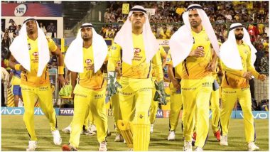 MS Dhoni & Team Get Into ‘Habibi’ Mode As Chennai Super Kings Gear Up For IPL 2020 (See Pic)