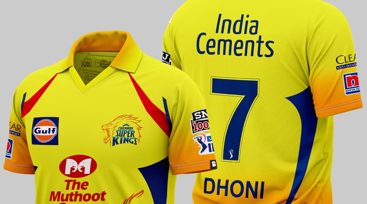 csk uniform 2020