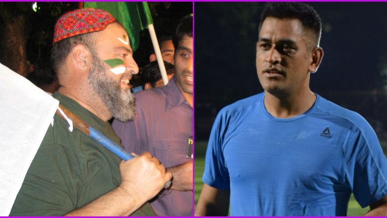 As MS Dhoni Retires, Pakistan-Born Fan Mohammad Bashir Bozai aka 'Chacha Chicago' Says Won't Travel for Cricket Again