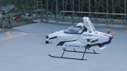 Flying Cars in the 21st Century is Finally Happening! Japanese Company SkyDrive Successfully Completes First Test Flight With Person Aboard (Watch Video)