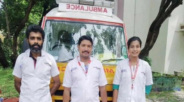 COVID-19 Positive Woman Delivers Baby in Ambulance on Way to Hospital with Help of Medical Staff