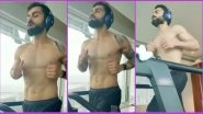 Ahead of IPL 2020 Virat Kohli Flaunts Chiselled Abs During Treadmill Workout, RCB Captain Looks Raring to Go (Watch Video)