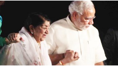 Lata Mangeshkar Wishes Narendra Modi on Raksha Bandhan, PM Says Lata Didi's Message Is Source of Energy and Inspiration
