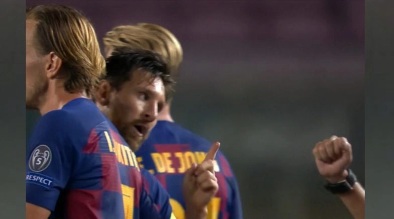Upset Lionel Messi Refused To Shake Hands With Referee