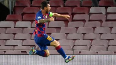 Lionel Messi’s Incredible Goal Leads Barcelona to a 3-1 Win Against Napoli in Champions League 2019-20 (Watch Video)
