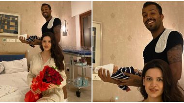 Natasa Stankovic Shares a Rosy Picture With Her Boys Hardik Pandya and Newborn Baby