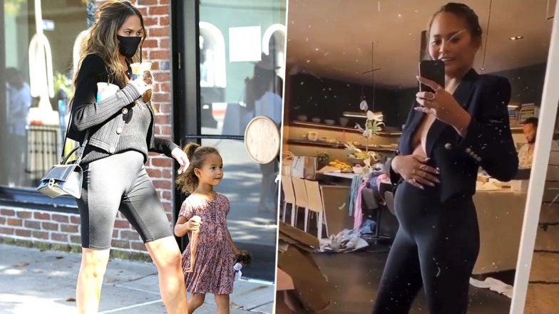 Chrissy Teigen is Pregnant Again and She Wasted No Time in Flaunting Her Baby Bump (View Pics)