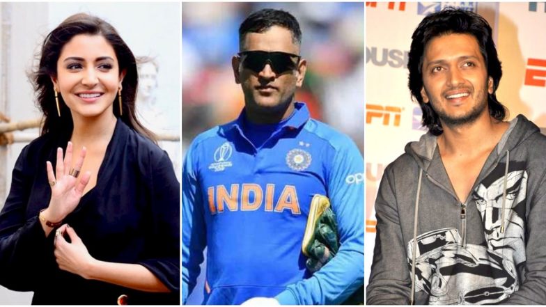 MS Dhoni Retires: Anushka Sharma, Riteish Deshmukh and Other Bollywood Celebs Give Him an Emotional Farewell (View Tweets)