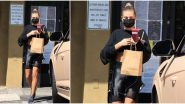 Hailey Bieber Continues to Flaunt Her Obsession for Cycling Shorts, This Time in Her All-Black Look (View Pic)