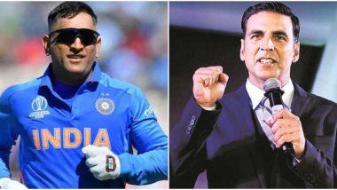 MS Dhoni Retires: When Akshay Kumar Wanted to Play Legendary Indian Cricket Captain in His Biopic But Neeraj Pandey Refused!
