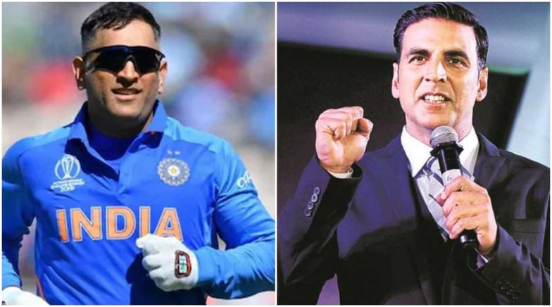 MS Dhoni Retires: When Akshay Kumar Wanted to Play Him On the Big Screen 
